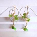Dancing Green Fairies Earr..